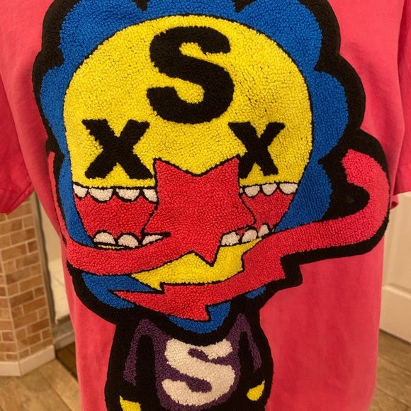 Sukamii 3rd Edition Mens Pink Flowerboy Starboy T-shirt - Picture 7 of 9